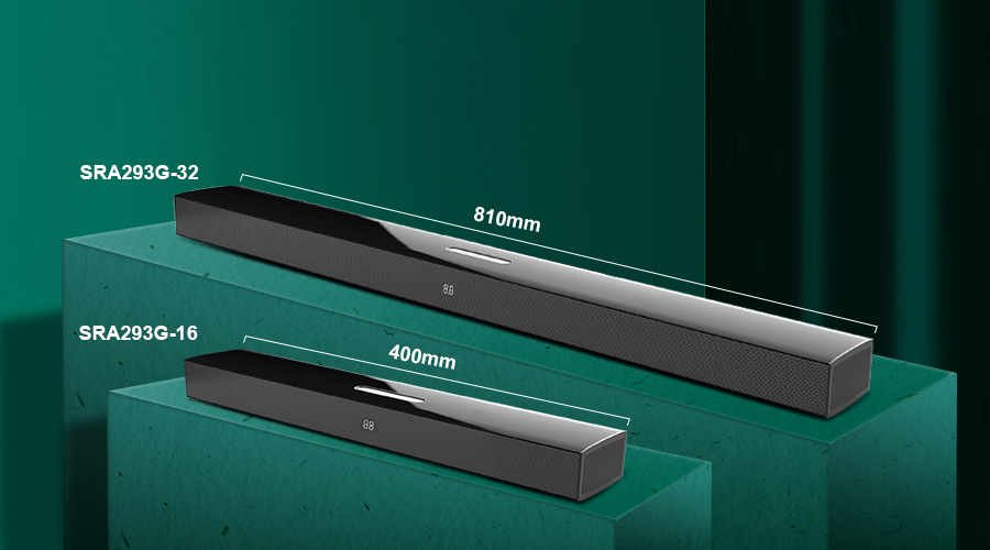 16inch soundbar 32inch soundbar for option multi-size soundbar