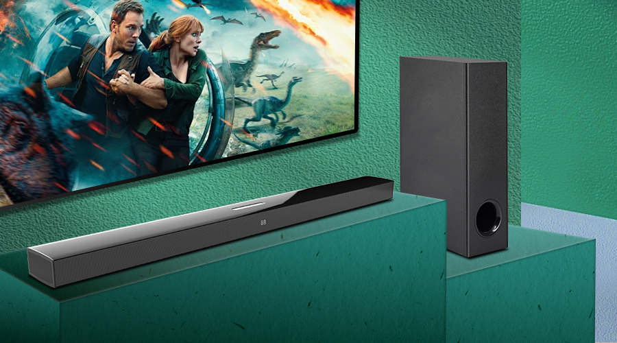Wireless Subwoofer For Dolby Atmos Soundbar No Wire Hassle