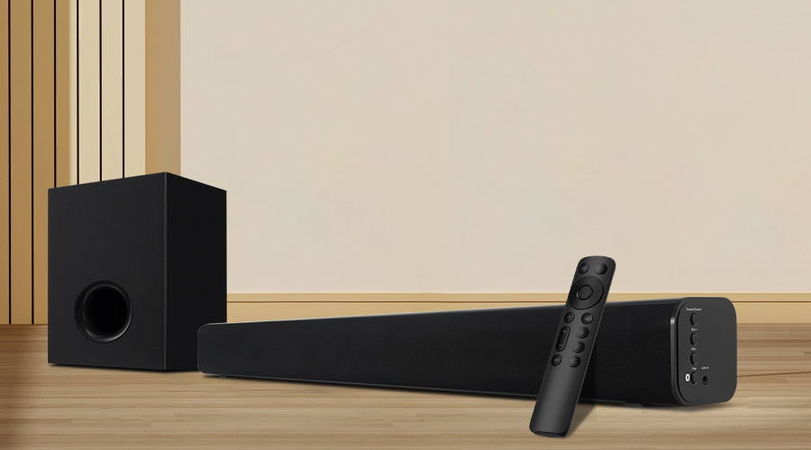 best rated soundbar with subwoofer with remote control