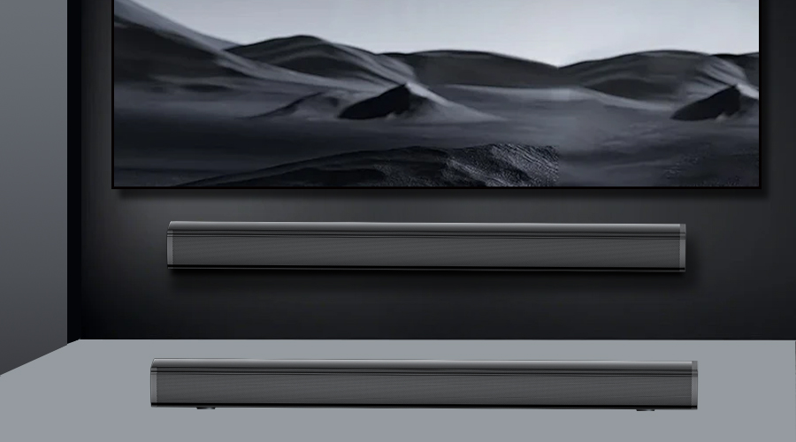 led soundbar wall mount and desktop placement