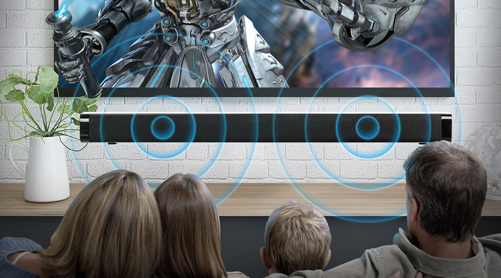 great soundbar for tv balanced audio room filling soundbar