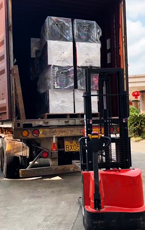 case study 2500 pcs portable speaker bluetooth shipping from factory