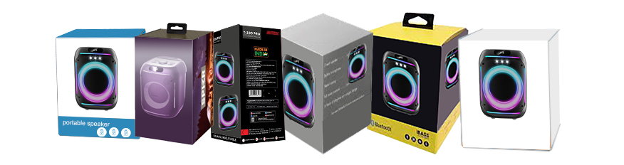 partable party speaker OEM service packaging design included