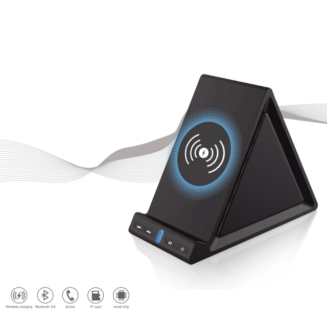 Charging phone wirelessly on WS001 bluetooth speaker