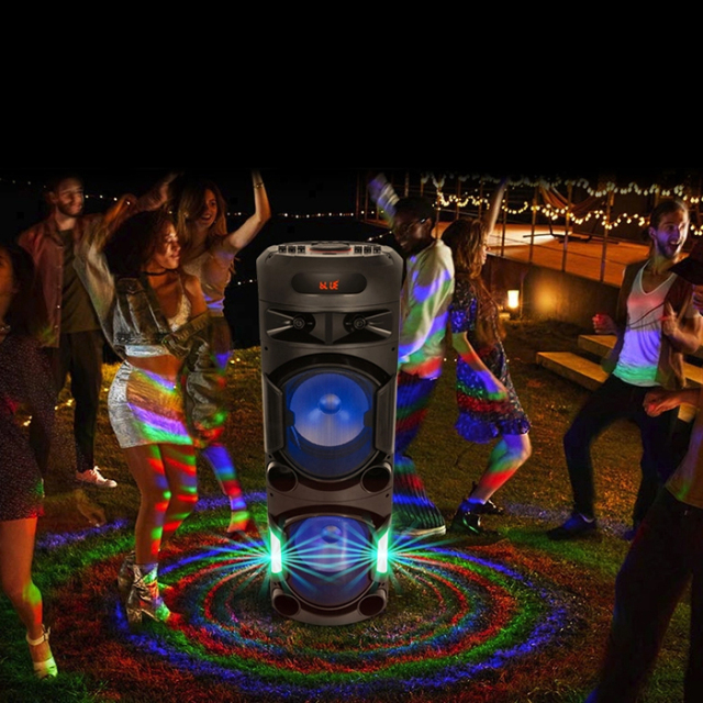 PT91201 Custom OEM JD style Bluetooth speaker TF card USB playback