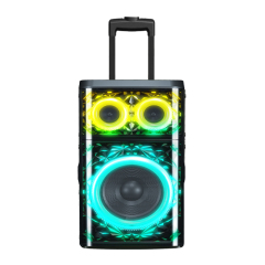 PT1219 Outdoor Professional Trolley Soundbox Wireless Bluetooth Speaker