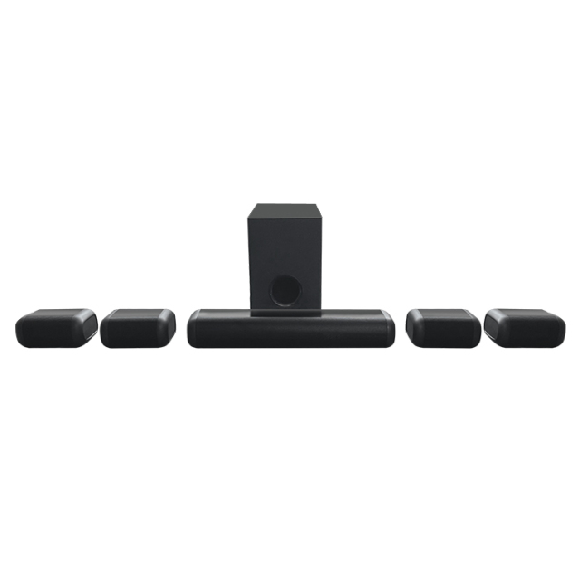 SR508 Surround Sound Speaker System Wireless Soundbar with Rear Speakers