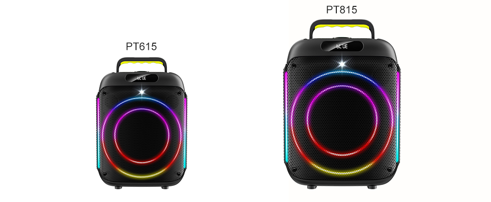 Best Portable Speaker PT615 & PT815 OEM Option From Bluetooth Speaker Factory