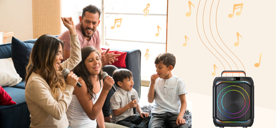 Portable Bluetooth Speaker System Home Speaker Karaoke Speaker