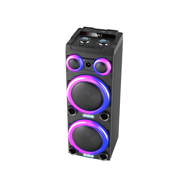 PT91226 Large Bluetooth Party Speaker Deep Bass LED Light USB TF Playback