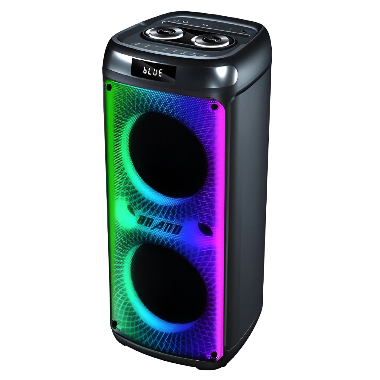 PT91009 Large Bluetooth Party Speaker Dual 10 Woofers