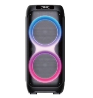 double 10 inch loud party speaker
