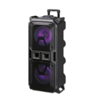 double 8 inch party speaker with stand