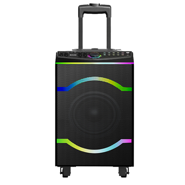 PT1208 Bluetooth PA Speaker System Trolley Outdoor Bluetooth Speaker