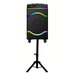 PT1208 portable PA sound system with trippod stand