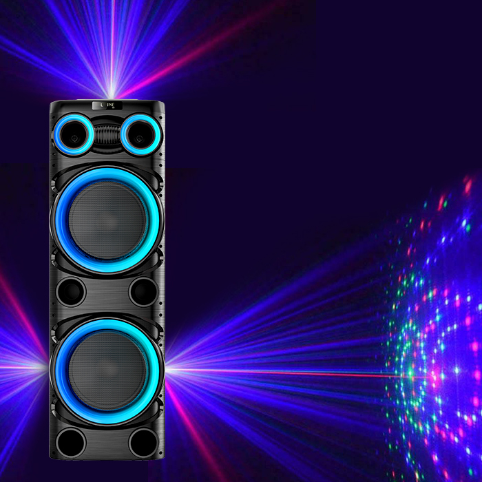 big speaker for party laser lighting support
