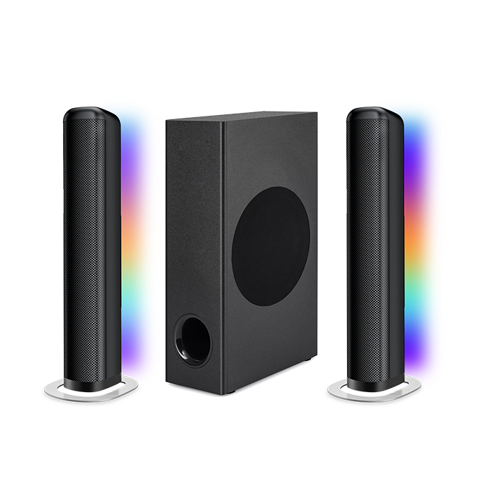 Wholesale 2.1CH Detachable Soundbar Wired Subwoofer SR253AD-32-120