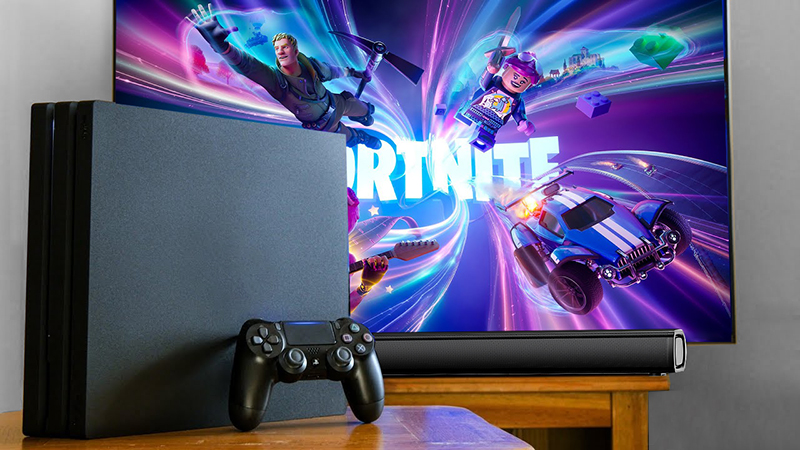 Connecting a soundbar to a gaming console