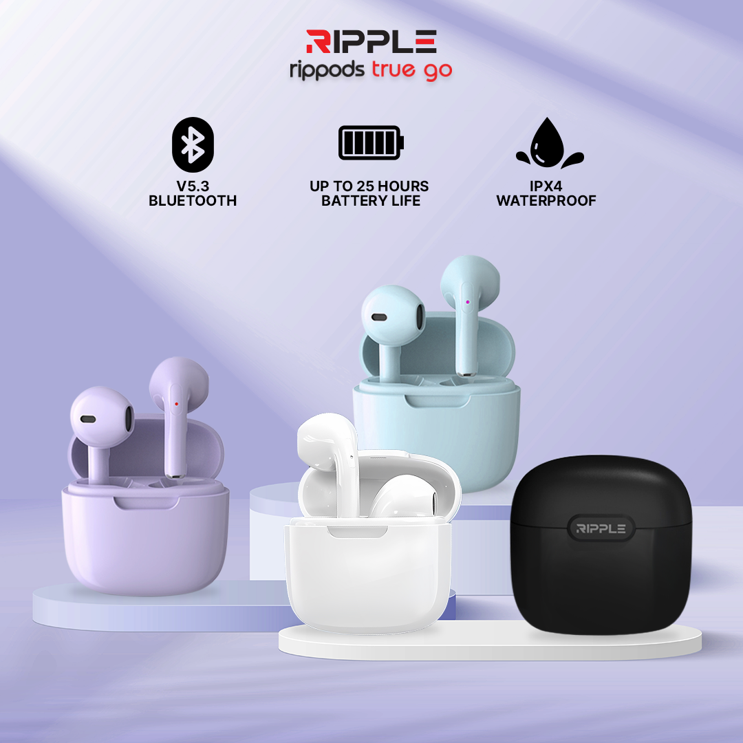 Ripple Rippods True Go TWS Bluetooth Earphone