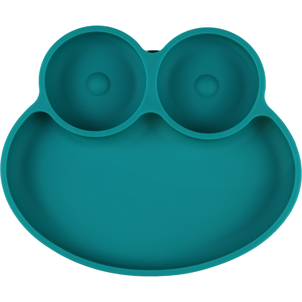 Silicone Baby and Toddler Dinner Plates With Suction Cups On The bottom