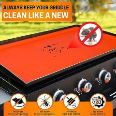 Silicone Griddle Mat for Blackstone Grill Cover Mats Top Cover