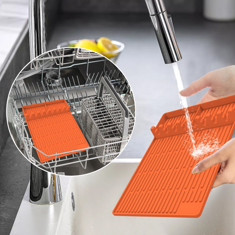 Silicone blackstone oven mat for tools Multifunctional baking mat for BBQ , Spatula