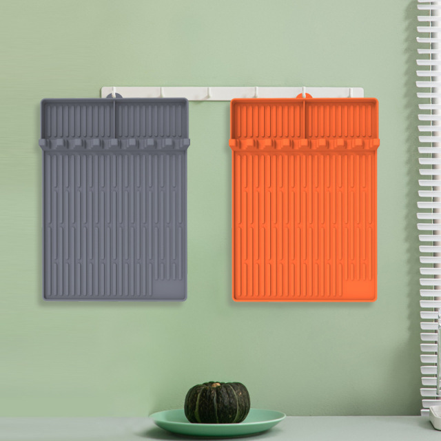 Silicone blackstone oven mat for tools Multifunctional baking mat for BBQ , Spatula