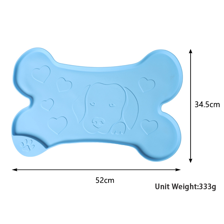 Wholesale Silicone pet bowl Mat for Food Water Anti-slip pad - JOYI Silicone