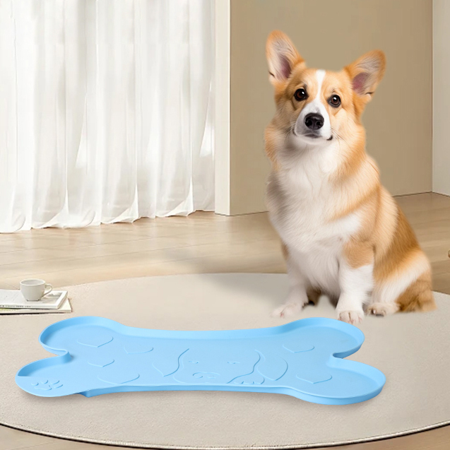 Wholesale Silicone pet bowl Mat for Food Water Anti-slip pad - JOYI Silicone