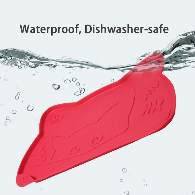 Wholesale Silicone Dog Cat Mat for Food Water Anti-slip pad