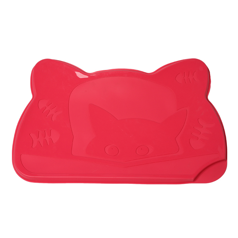 Wholesale Silicone Dog Cat Mat for Food Water Anti-slip pad