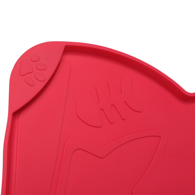Wholesale Silicone Dog Cat Mat for Food Water Anti-slip pad