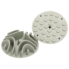 Wholesale Silicone Pet Bowl Slow Eating Feeder Insert dog Mat 5.5 inch With Suction Cups  - JOYI Silicone