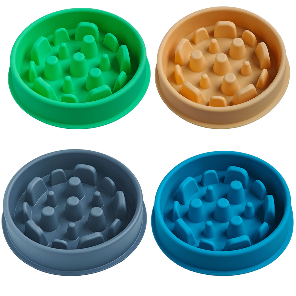 Bulk Silicone Slow Feeder eating Bowls for Dogs & Cats custom logo bowl