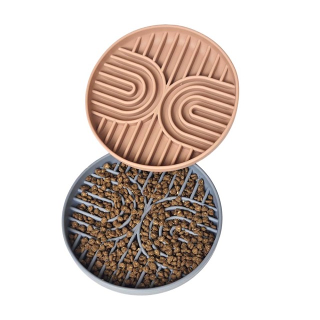 Wholesale Silicone slow feeder bowl for pet food dog cat with suction cup OEM/ODM - JOYI Silicone