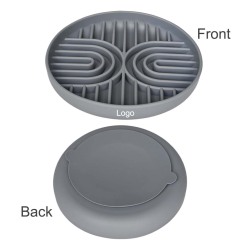 Wholesale Silicone slow feeder bowl for pet food dog cat with suction cup OEM/ODM - JOYI Silicone