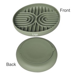 Wholesale Silicone slow feeder bowl for pet food dog cat with suction cup OEM/ODM - JOYI Silicone