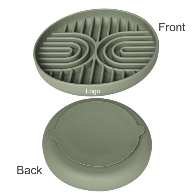 Wholesale Silicone slow feeder bowl for pet food dog cat with suction cup OEM/ODM - JOYI Silicone