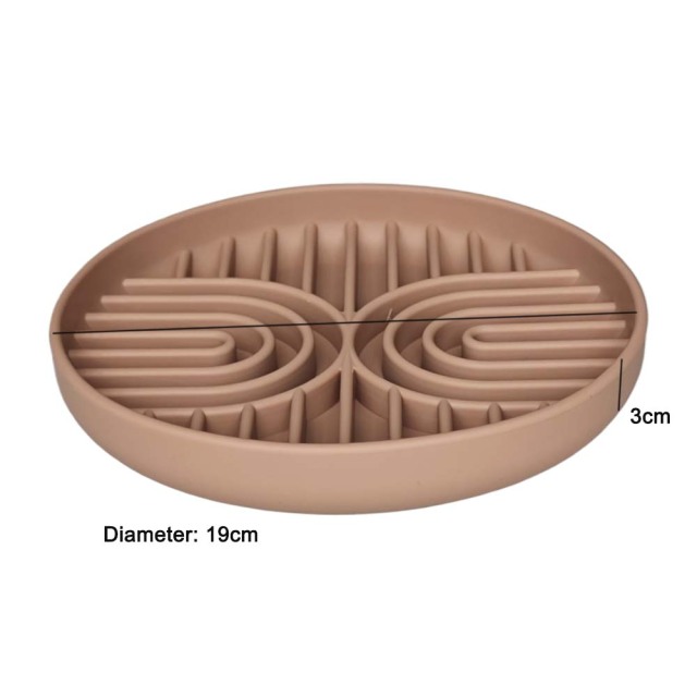 Wholesale Silicone slow feeder bowl for pet food dog cat with suction cup OEM/ODM - JOYI Silicone