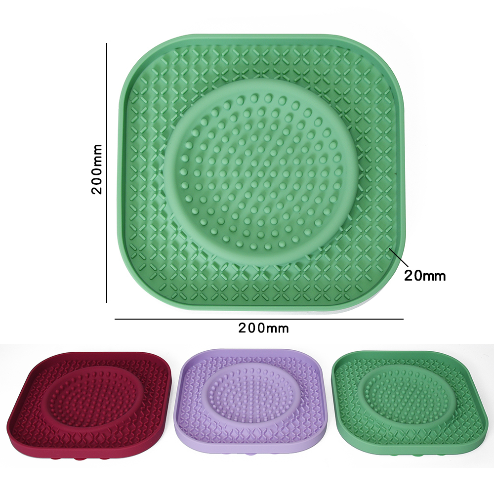 dog lick mat for bath grooming