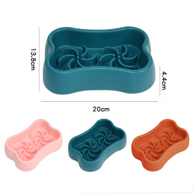 Accept Custom Logo Easy-to-Clean Silicone Slow Feed Dog Dish for Hygienic Eating Dish-washer Safe Feeding Bowl