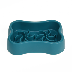 Accept Custom Logo Easy-to-Clean Silicone Slow Feed Dog Dish for Hygienic Eating Dish-washer Safe Feeding Bowl