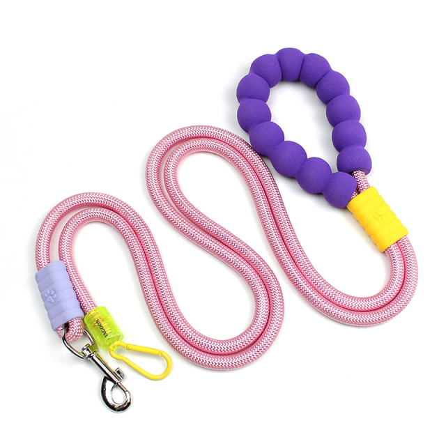 Wholesale Pet Multi-Purpose Comfort Dog Leash – Shock-Absorbing Handle, Zinc Alloy Clips & Eco-Friendly Design for Training/Safety Suppliers