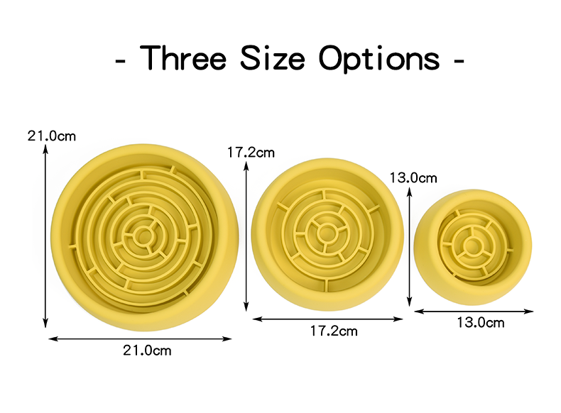 Custom silicone slow feeder bowl wholesale manufacturer
