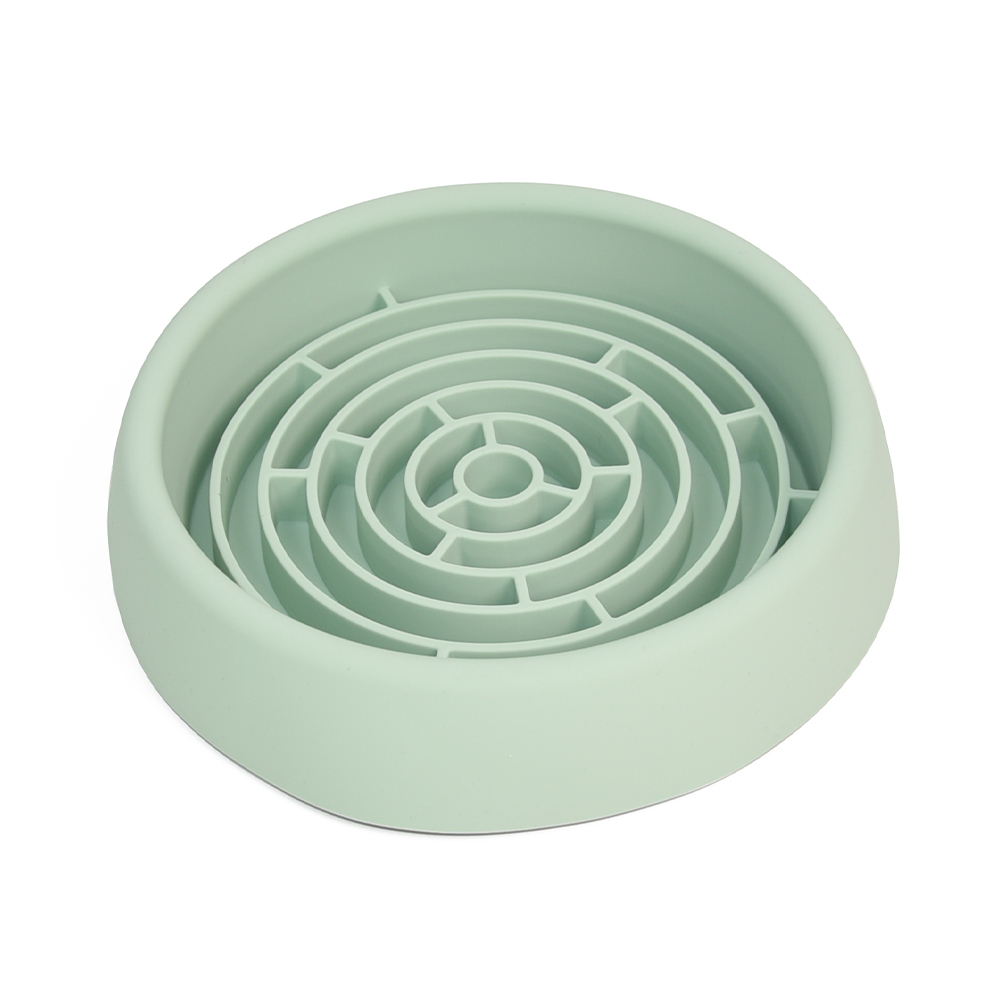 Custom silicone slow feeder bowl wholesale manufacturer