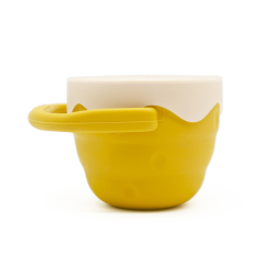 Bulk Order Silicone Snack Cup 100% Platinum Silicone Material Portable For Baby Kids Snack Cup