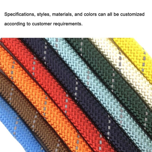 Custom Nylon P Chain Dog Leash with Reflective Glowing Strips – Training & Walking Leash