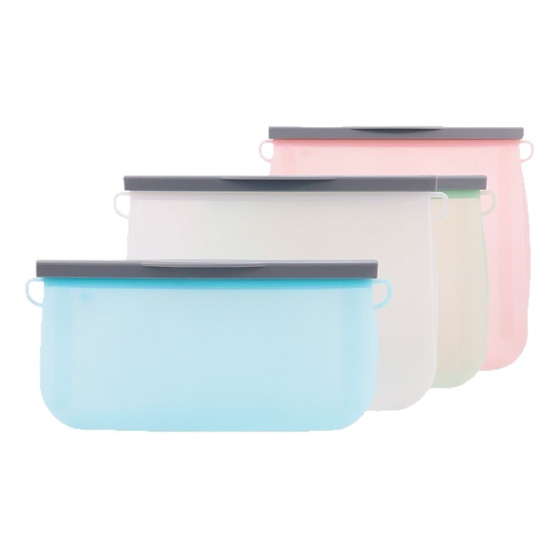Silicone Reusable Food Storage Freezer Bags