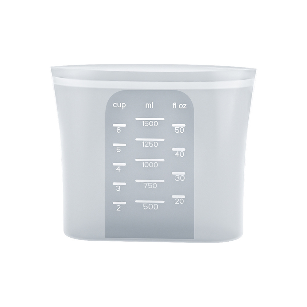 Wholesale Silicone freezer reusable bags fit for meat vegetables fruits
