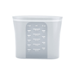 Wholesale Silicone freezer reusable bags fit for meat vegetables fruits